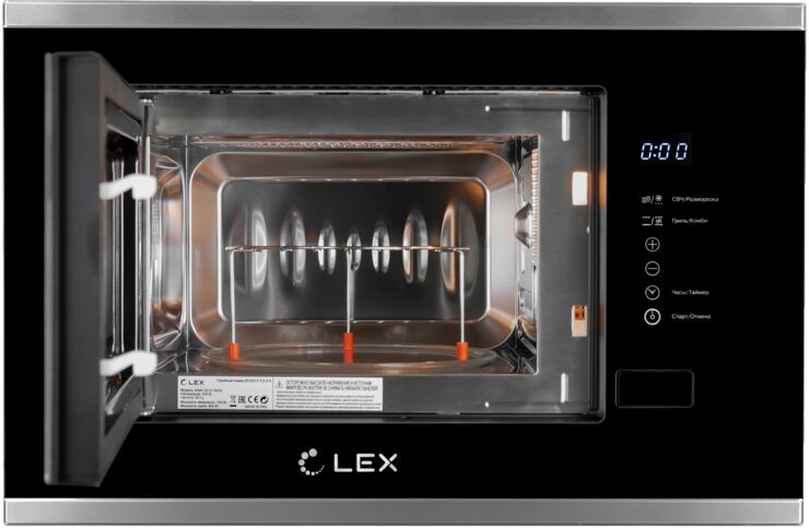 СВЧ печи Микроволновая печь Lex BIMO 20.01 Inox, фото 2