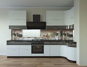 Встроенная угловая кухня "Бостон" в , серия П44, фото 1